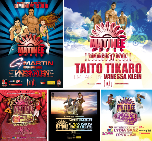 Flyer Matinée Group French Riviéra